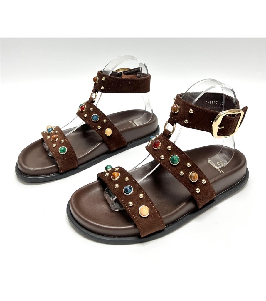 SANDALIA ASHARA MARRON