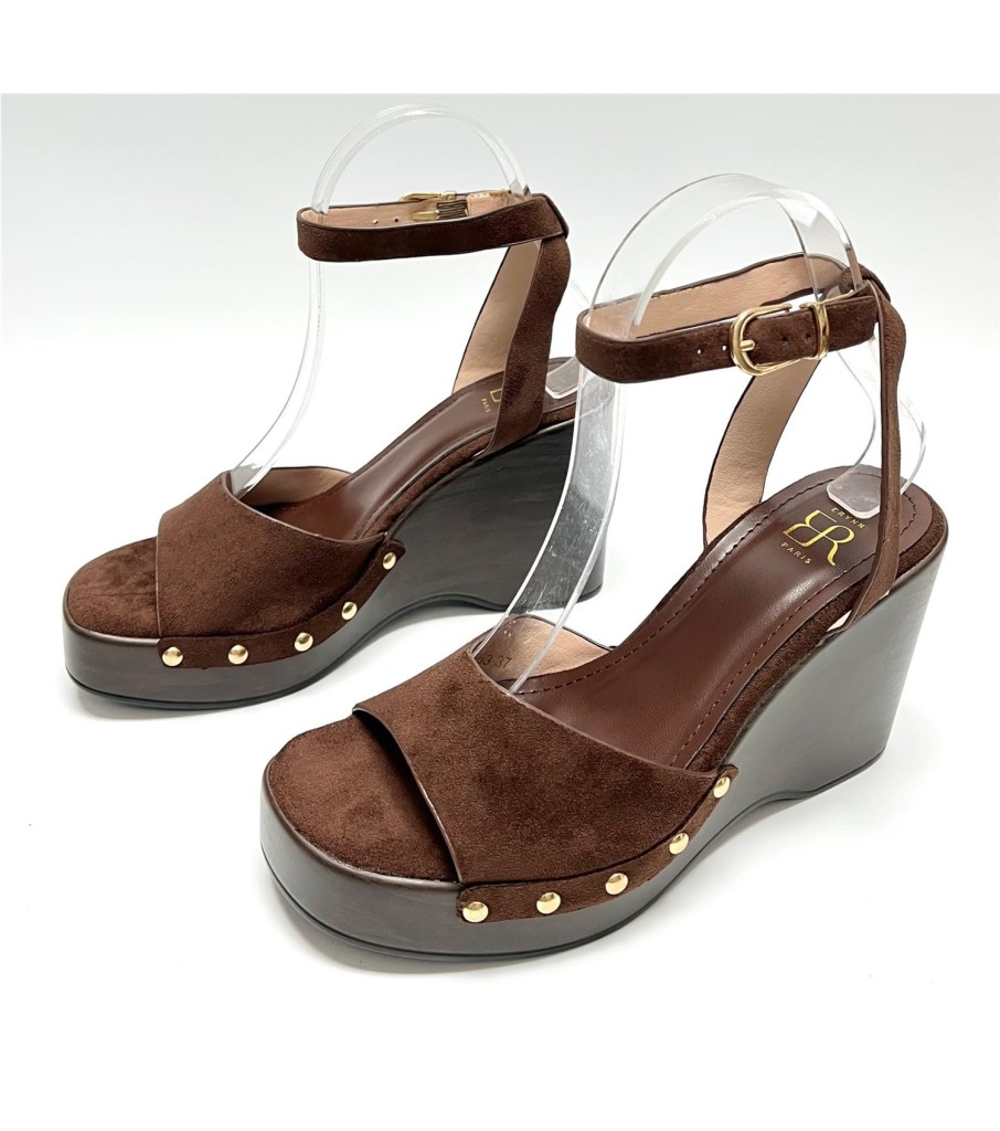 SANDALIA AFRA MARRON