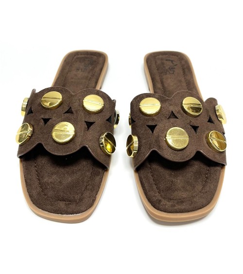 SANDALIA AITNE MARRON