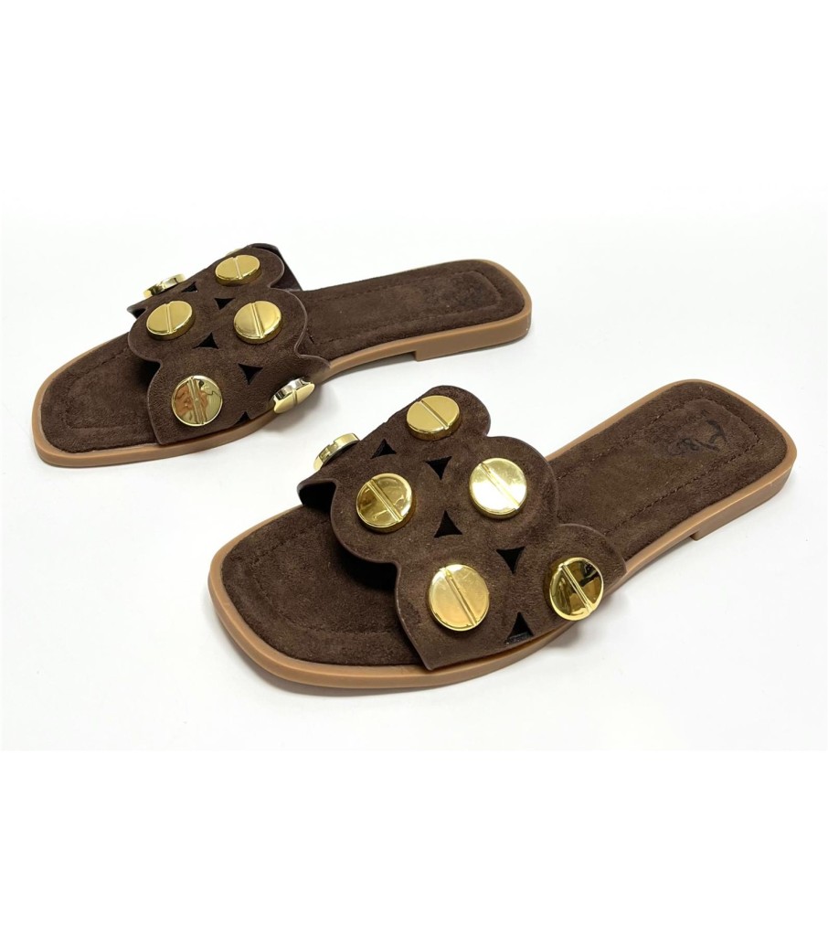 SANDALIA AITNE MARRON