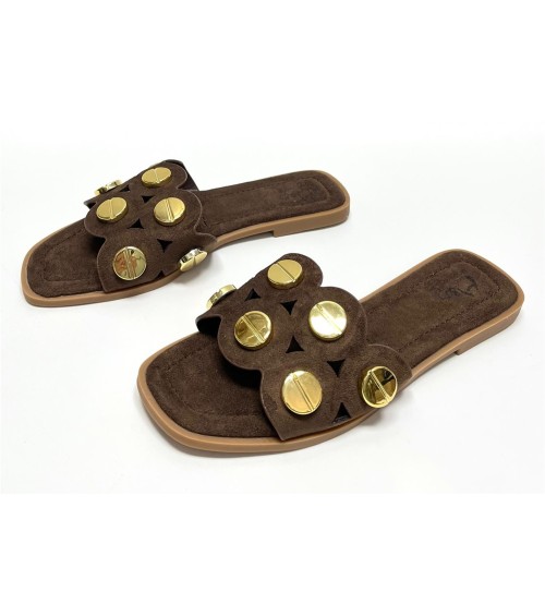 SANDALIA AITNE MARRON