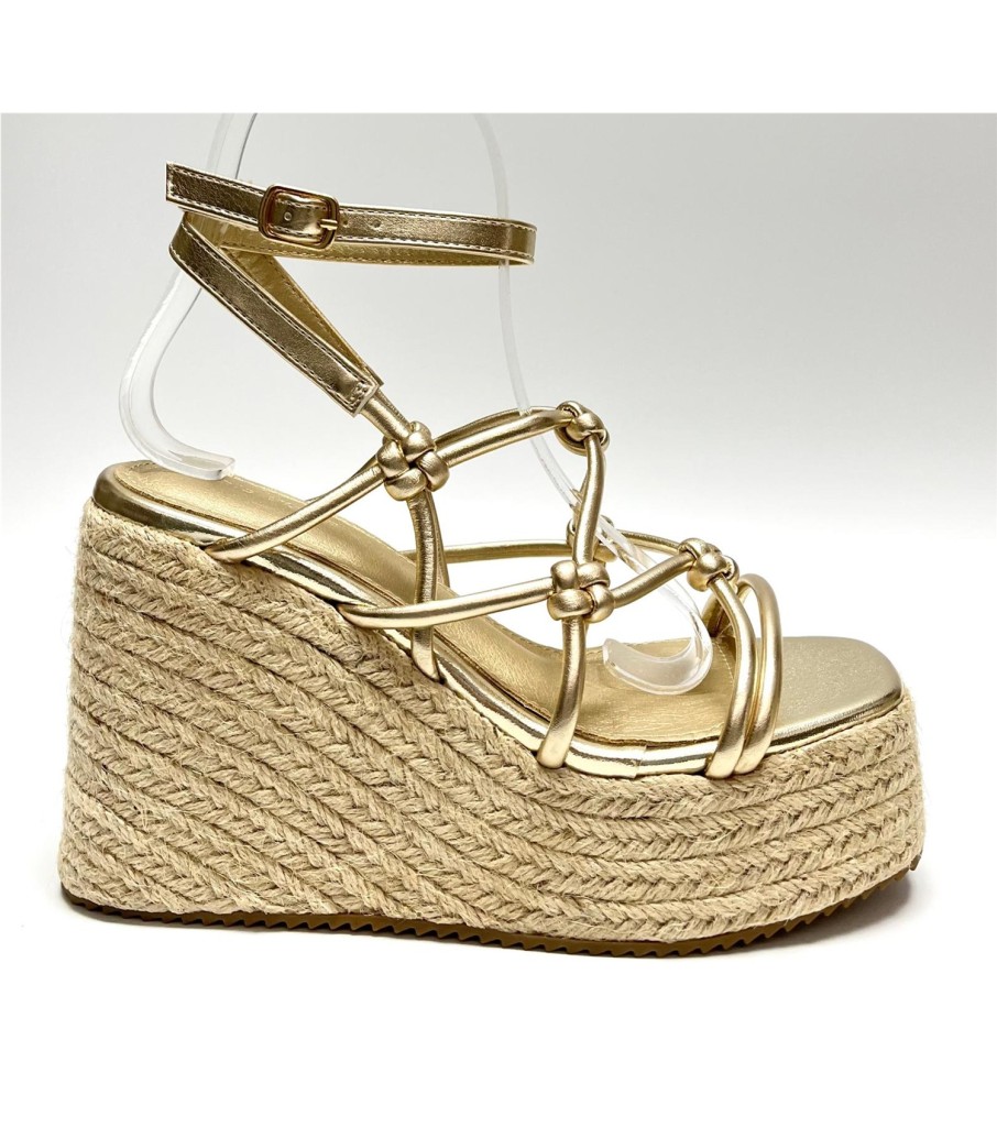 SANDALIA AURORA DORADO