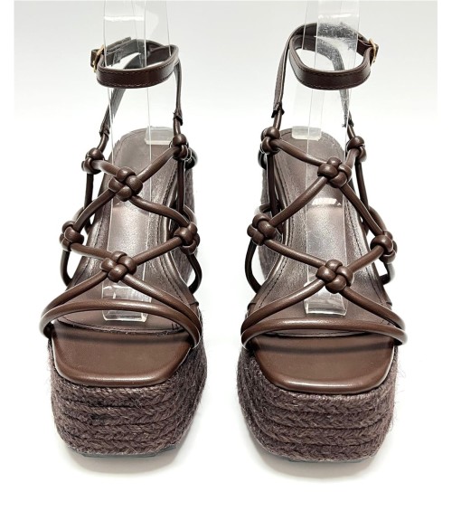 SANDALIA AURORA MARRON 2