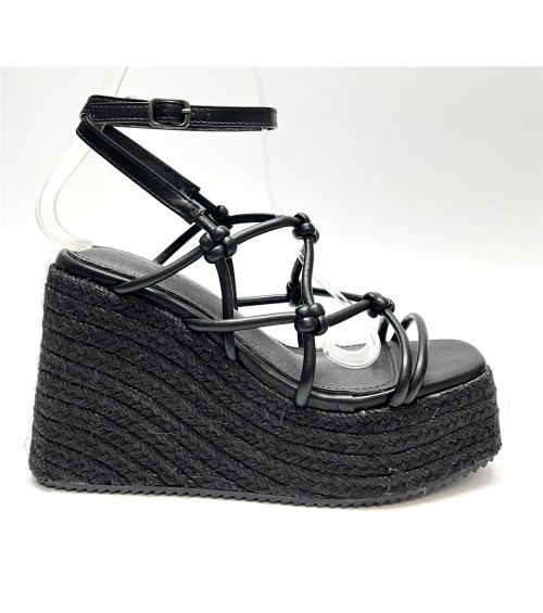 SANDALIA AURORA NEGRO