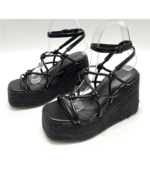 SANDALIA AURORA NEGRO