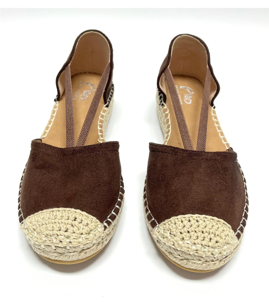ALPARGATA ALDARA MARRON