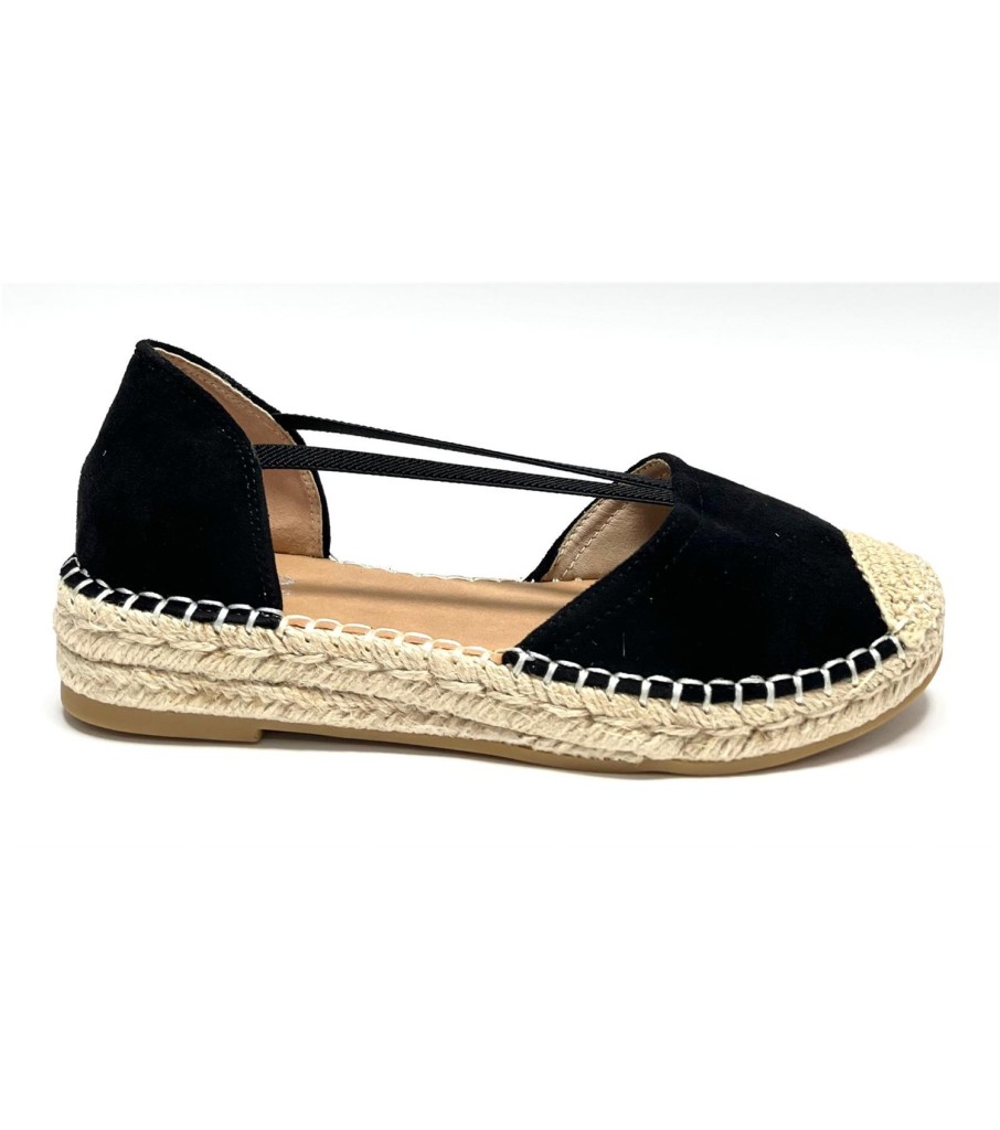 ALPARGATA ALDARA NEGRO