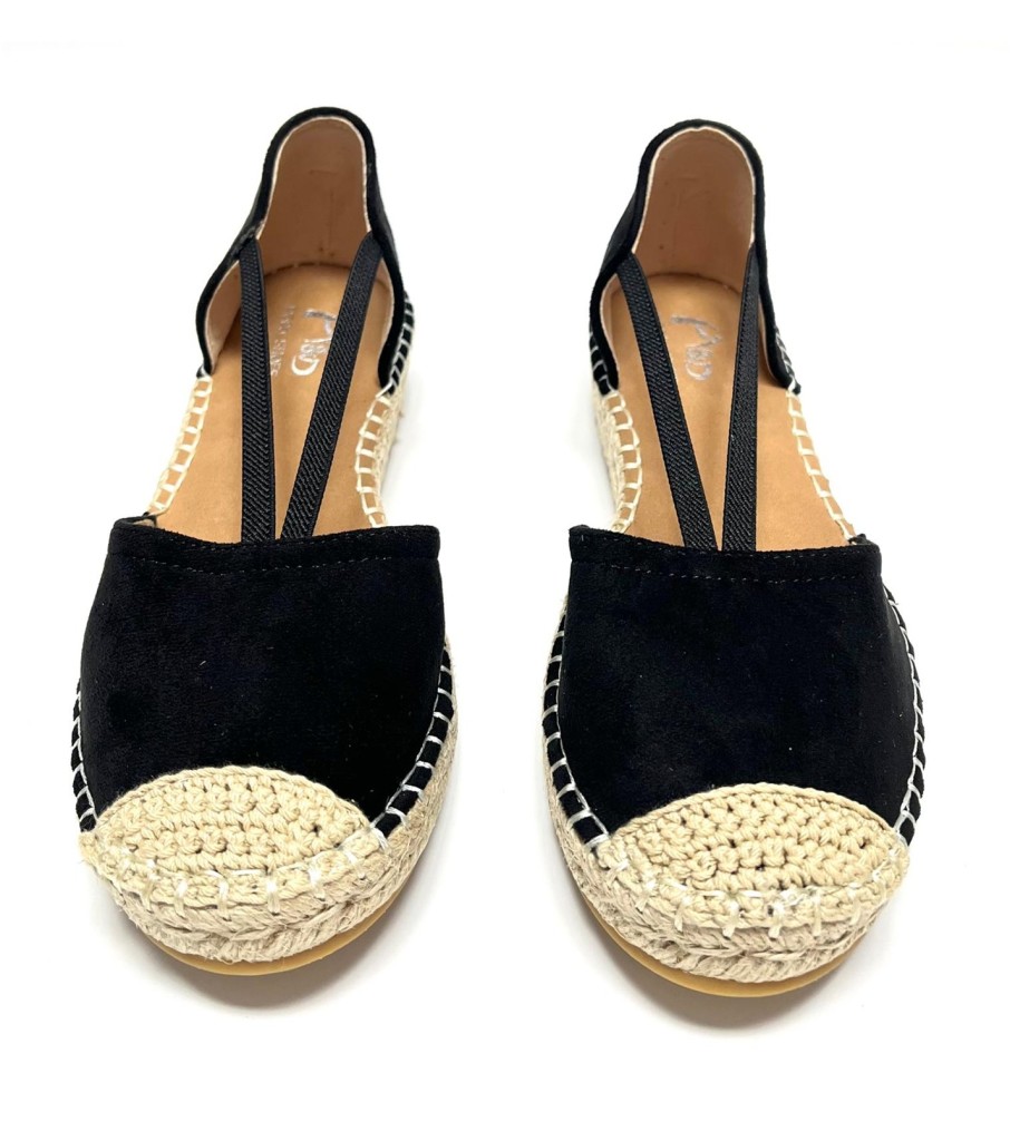 ALPARGATA ALDARA NEGRO