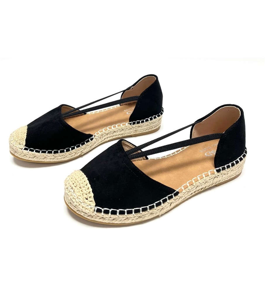 ALPARGATA ALDARA NEGRO