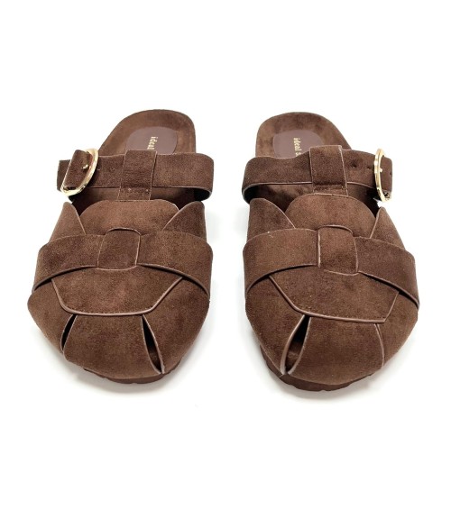 ZUECO NURIA MARRON 2