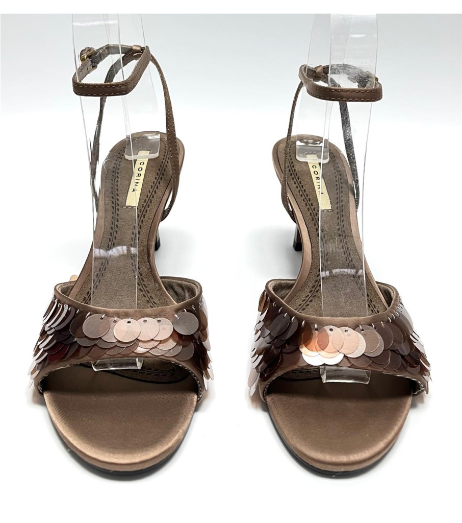 SANDALIA AMALTEA MARRON