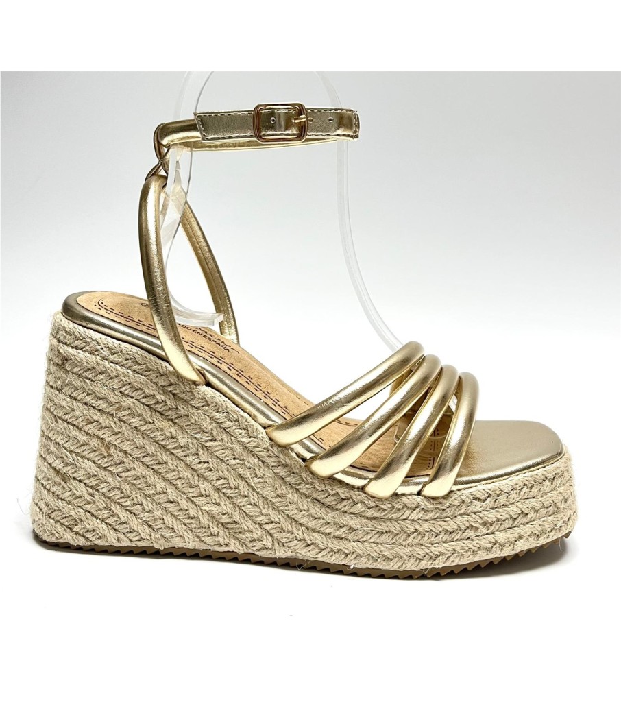 SANDALIA BERNA DORADO