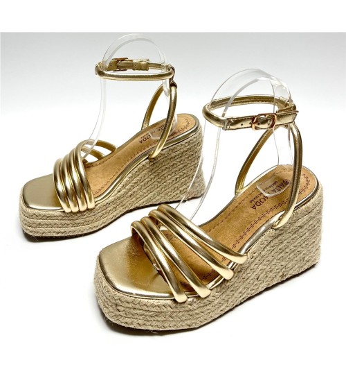 SANDALIA BERNA DORADO