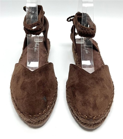 ALPARGATA CARINA MARRON