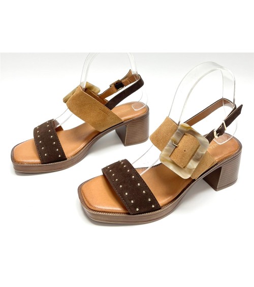 SANDALIA CATALEYA MARRON