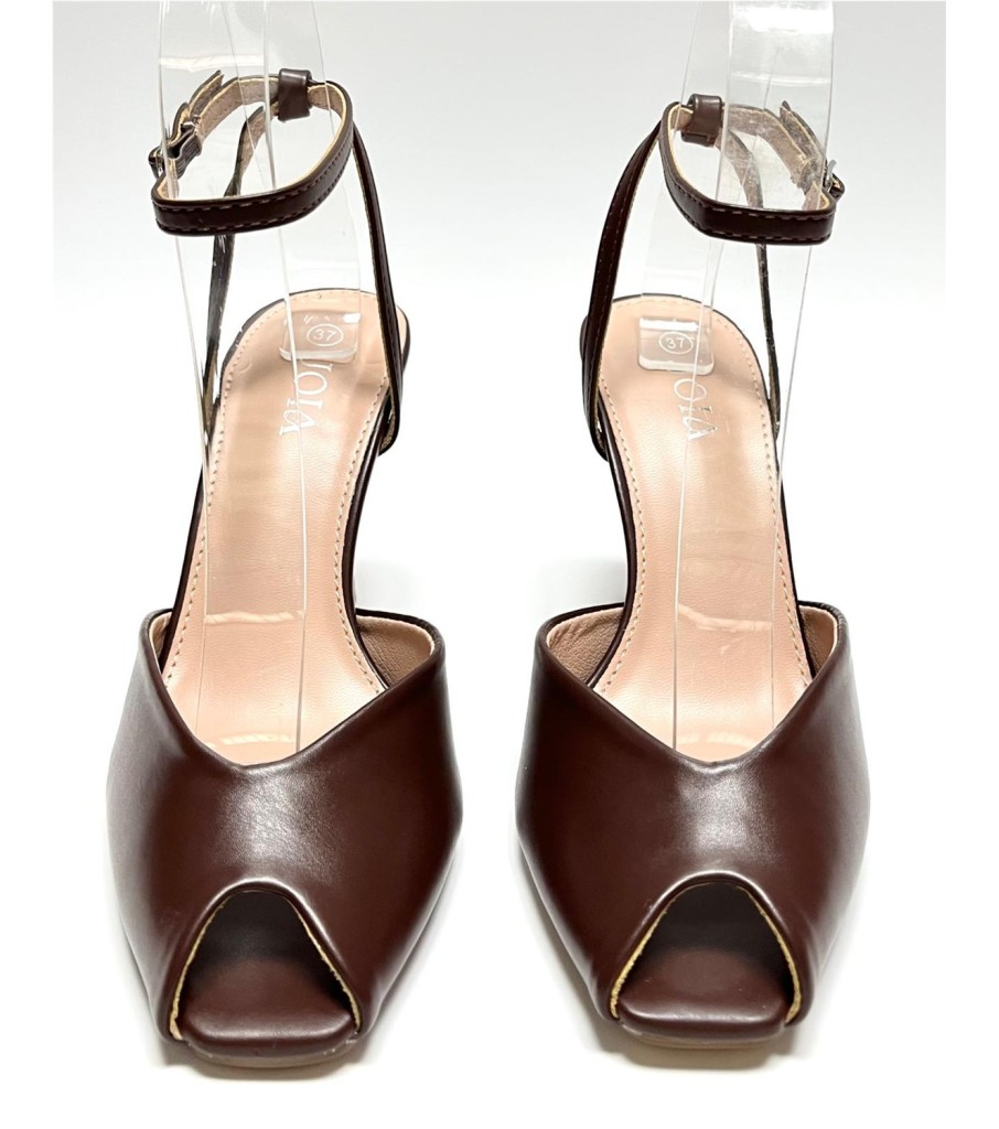 SANDALIA CORDELIA MARRON