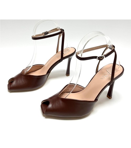 SANDALIA CORDELIA MARRON