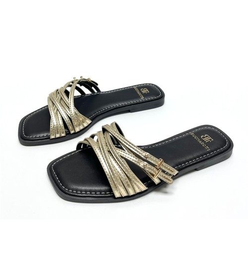 SANDALIA DAMARIS DORADO