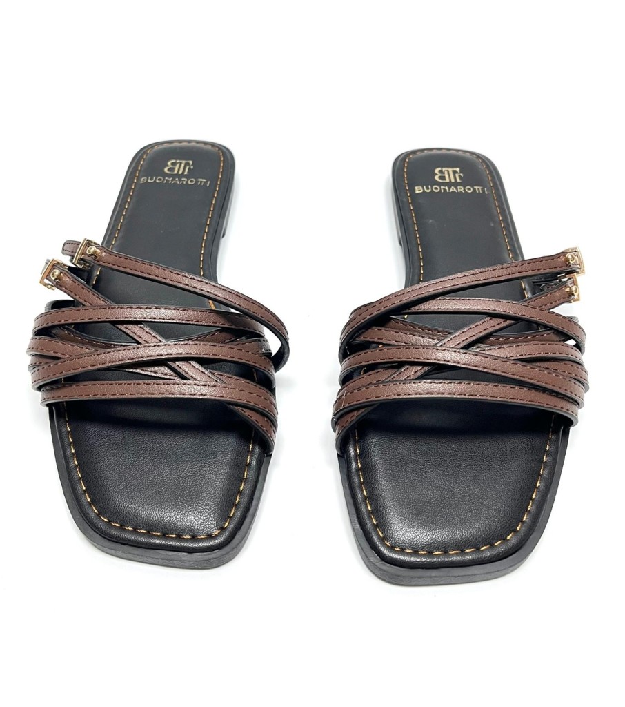 SANDALIA DAMARIS MARRON