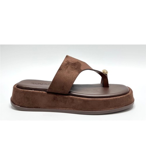 SANDALIA EBERE MARRON