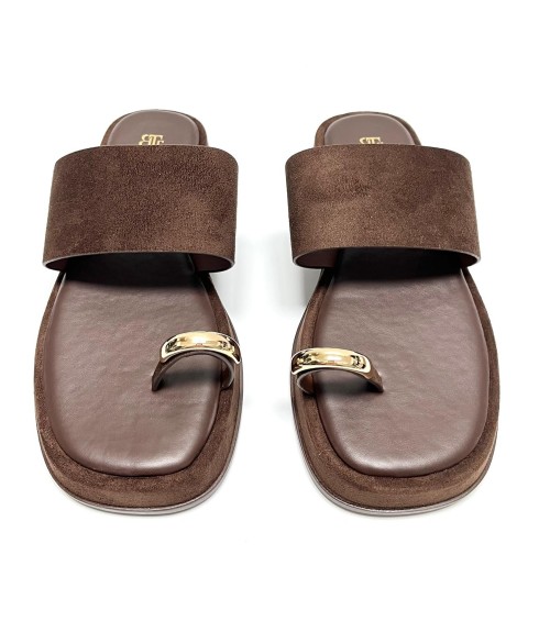 SANDALIA EGLE MARRON