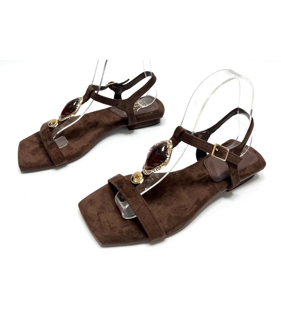 SANDALIA EIRENE MARRON