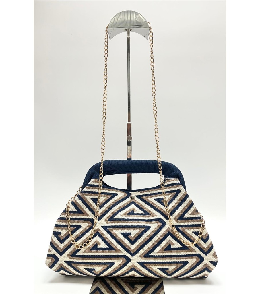 BOLSO ELMA AZUL