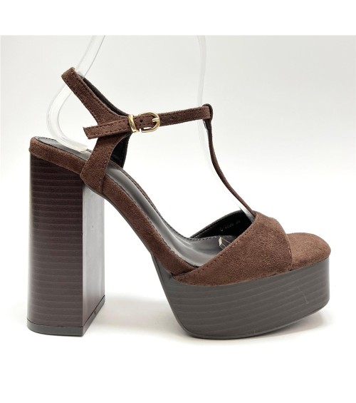 SANDALIA JADA MARRON