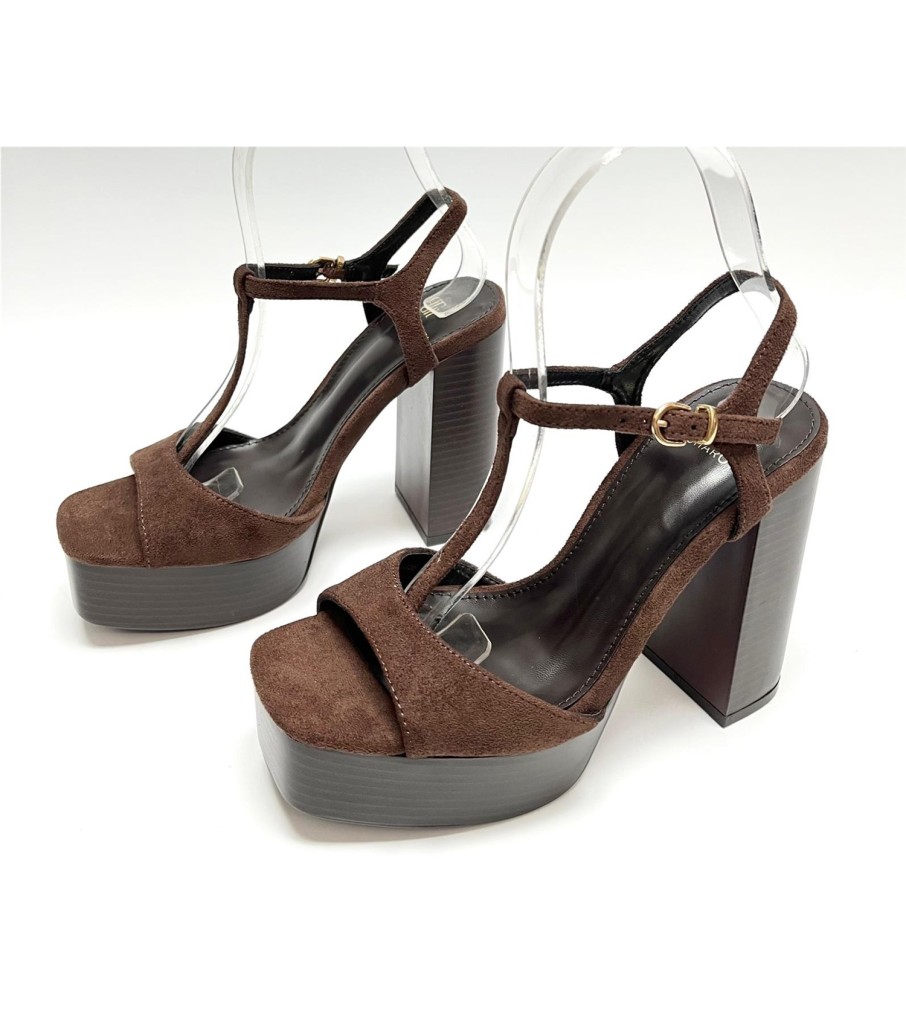 SANDALIA JADA MARRON