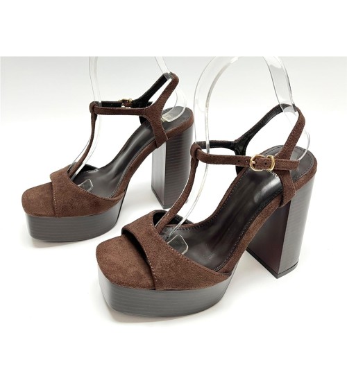 SANDALIA JADA MARRON