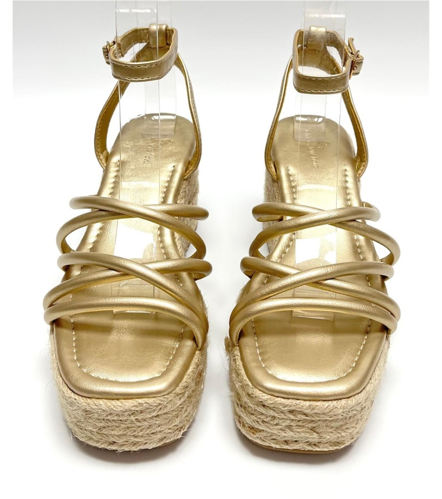 SANDALIA INDIRA DORADO