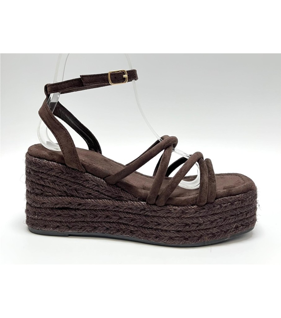 SANDALIA INDIRA MARRON