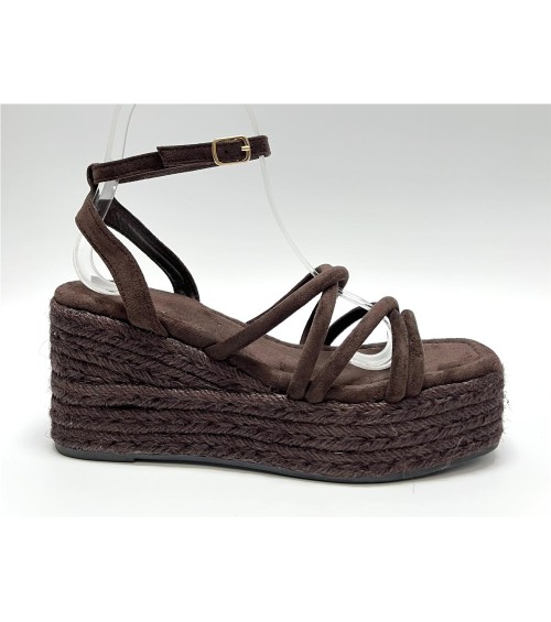 SANDALIA INDIRA MARRON