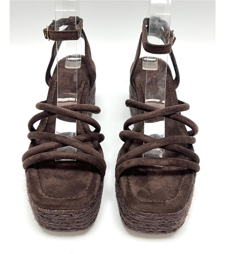 SANDALIA INDIRA MARRON