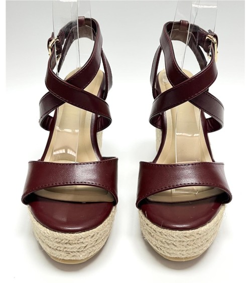 SANDALIA IVERNA GRANATE