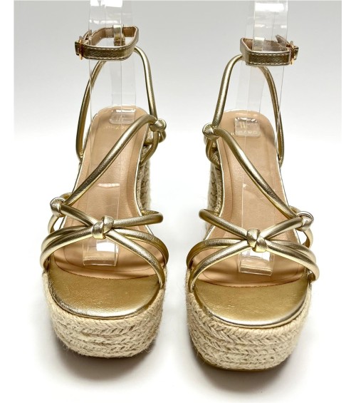 SANDALIA IVETTE DORADO 2