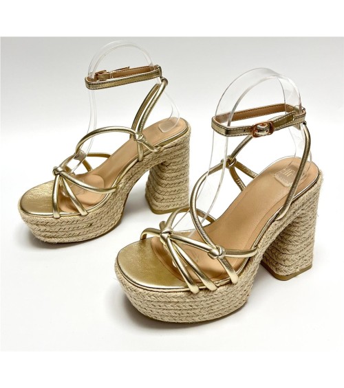 SANDALIA IVETTE DORADO