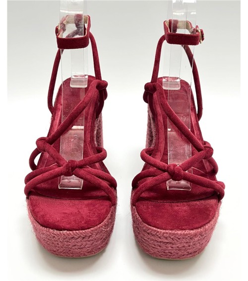 SANDALIA IVETTE GRANATE