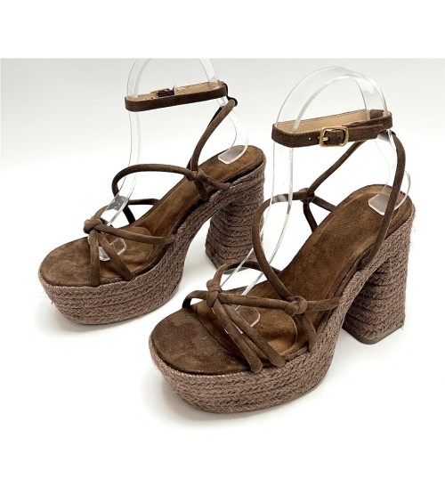 SANDALIA IVETTE MARRON