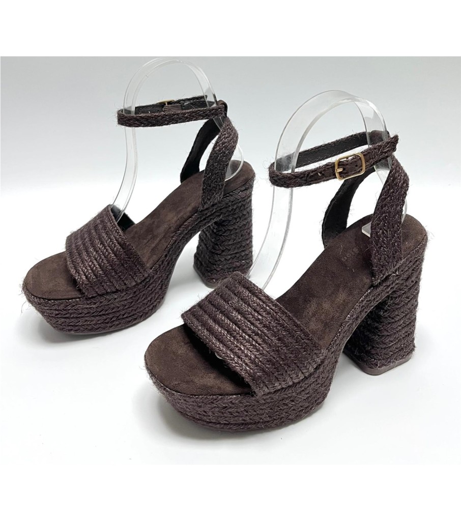 SANDALIA MAGALI MARRON