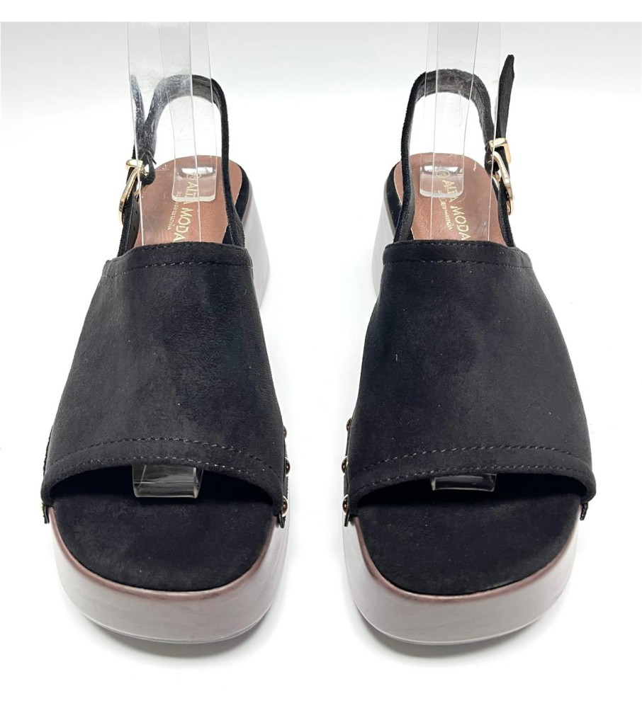 SANDALIA LIBIA NEGRO