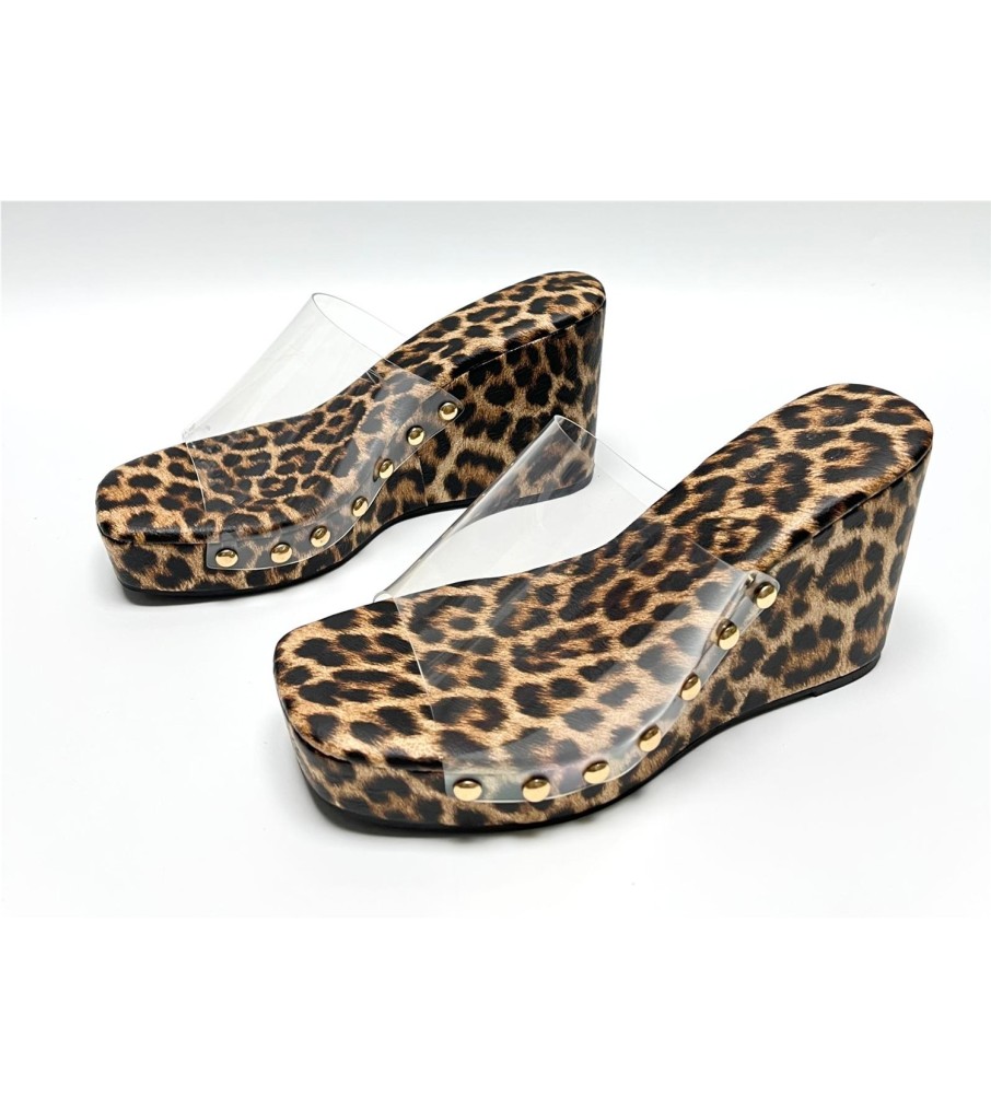 SANDALIA MAB LEOPARDO