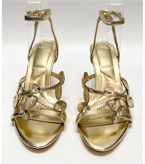 SANDALIA MALVA DORADO 2