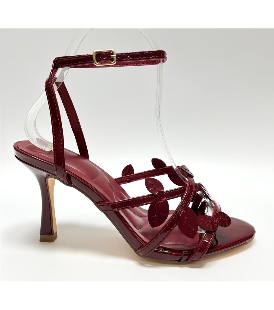 SANDALIA MALVA GRANATE