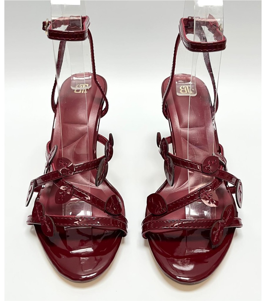 SANDALIA MALVA GRANATE