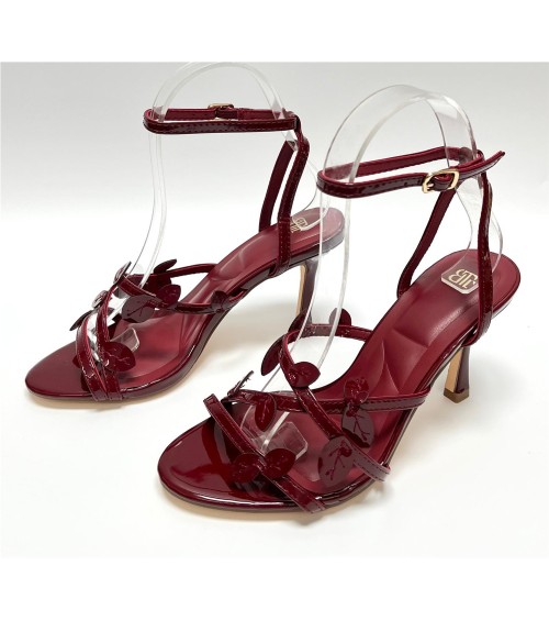 SANDALIA MALVA GRANATE