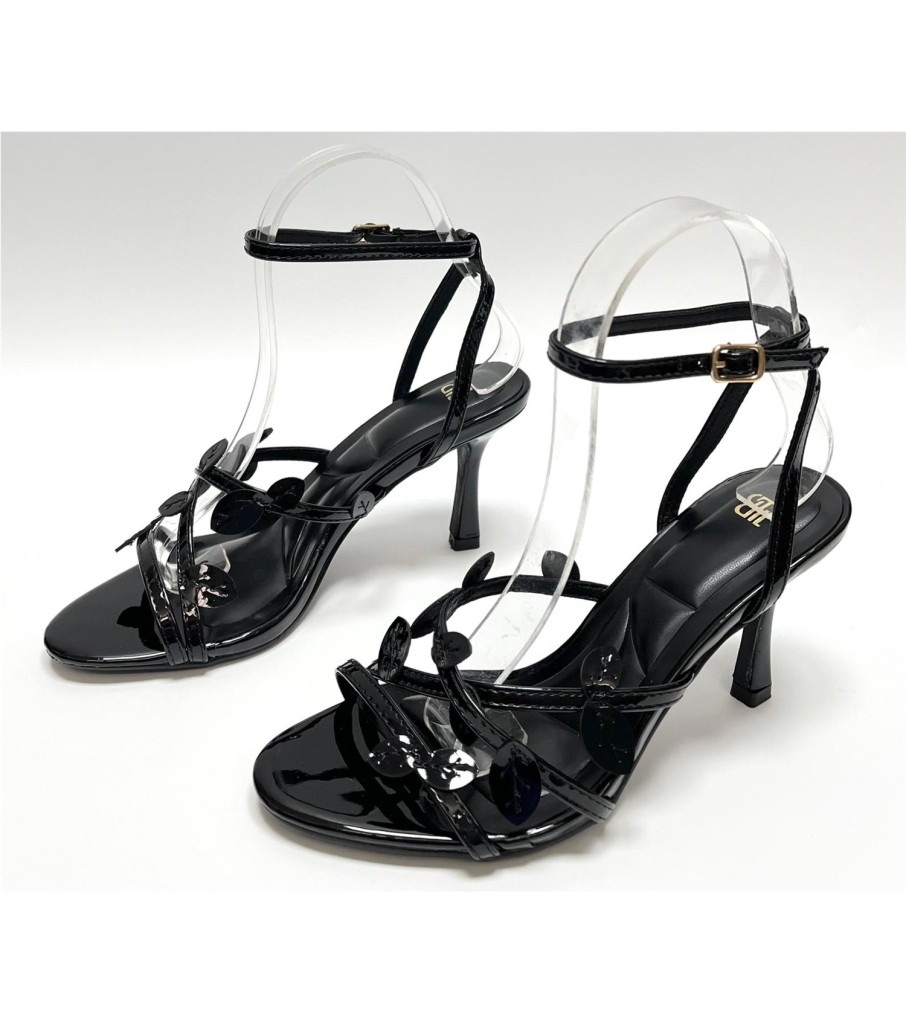 SANDALIA MALVA NEGRO