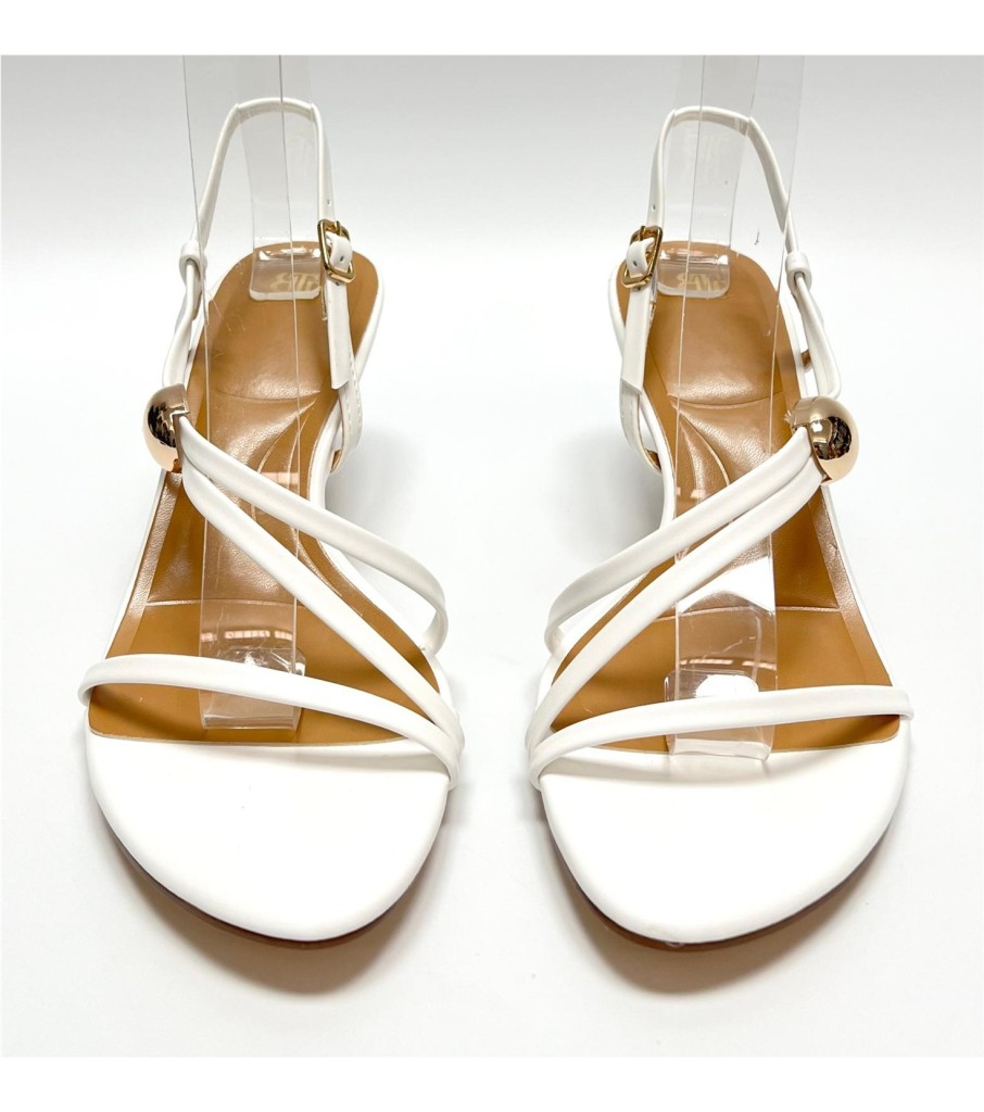 SANDALIA MEISSA BLANCO