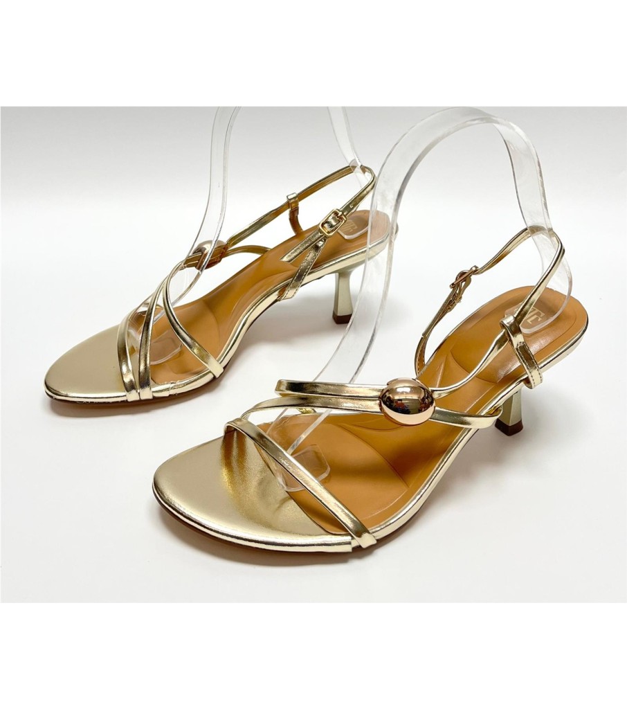 SANDALIA MEISSA DORADO