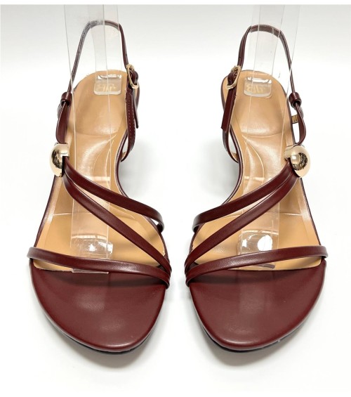 SANDALIA MEISSA GRANATE